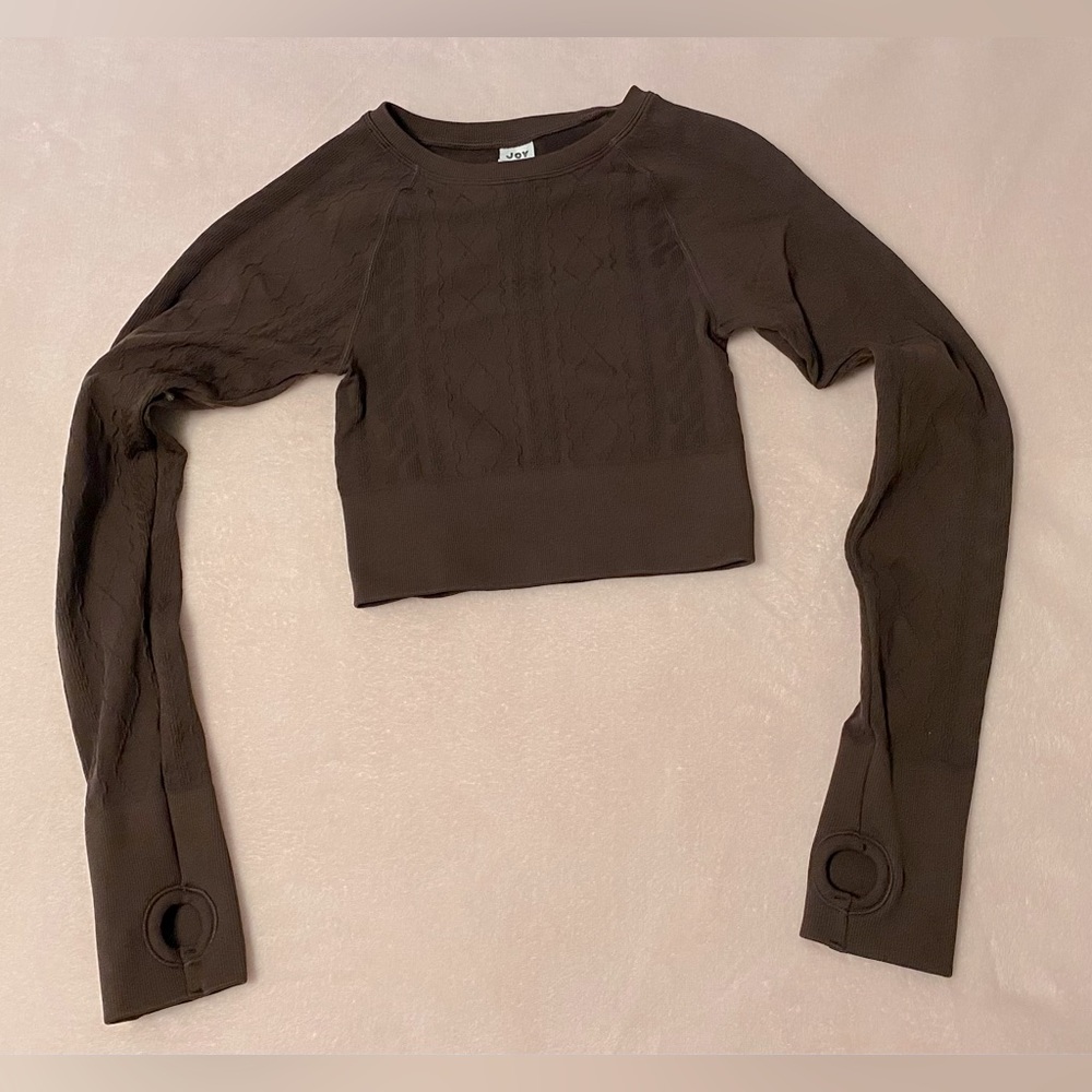 Women’s cropped long sleeve top | JoyLab